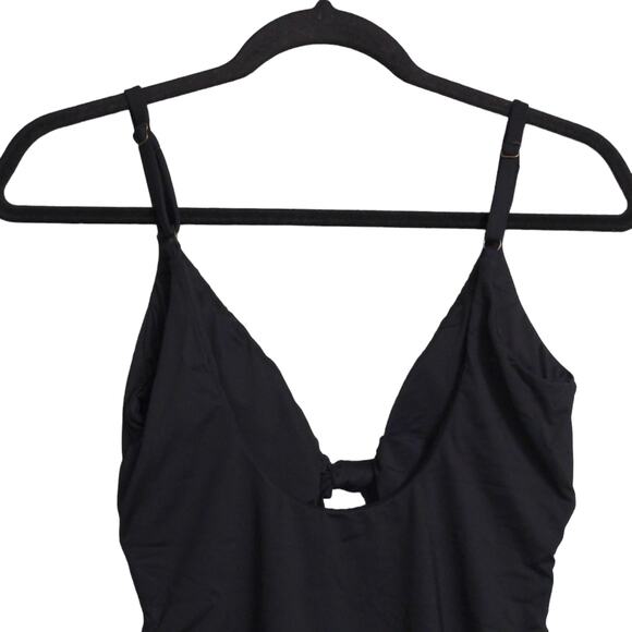 Andie The Santorini Black One Piece Keyhole Cutout Adjustable New L - Picture 6 of 15